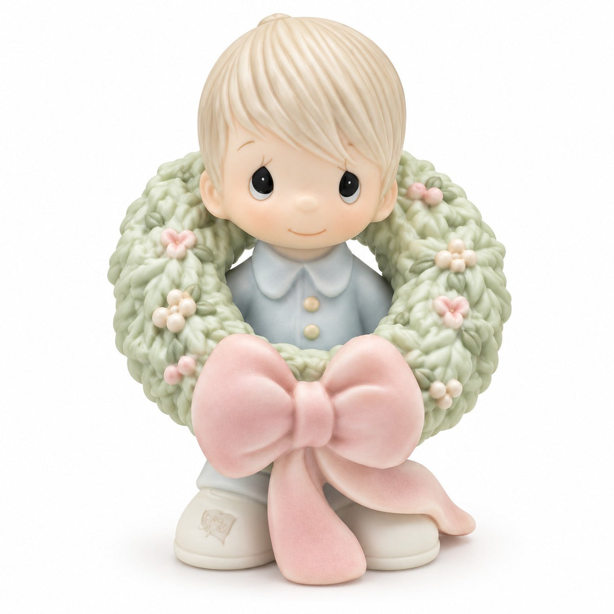Surrounded With Joy Boy Vintage Figurine
