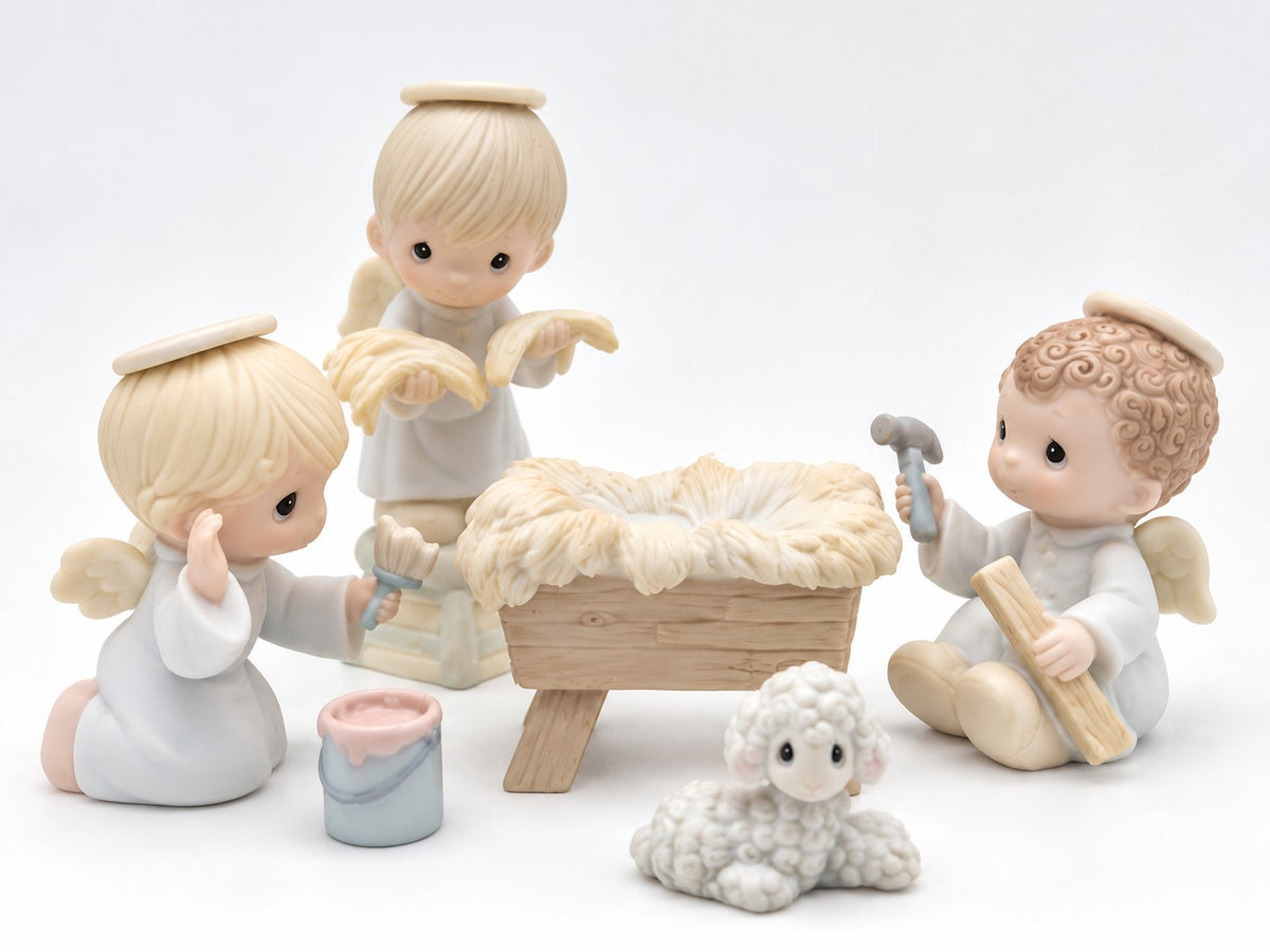 Prepare Ye The Way Of The Lord Vintage Figurine Set