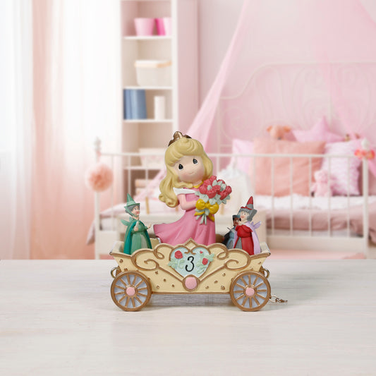 Disney Birthday Parade Now Youre Three, A Beauty Youll Always And Forever Be, Age 3, Figurine