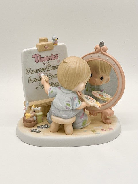 Thanks For A Quarter Century Of Loving, Caring and Sharing Vintage Figurine