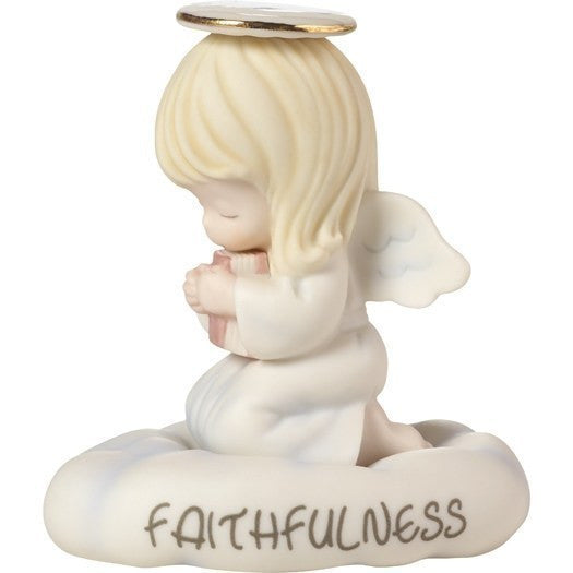 Trusting God In Faithful Prayers Will Chase Away All Your Despairs, Chapel Exclusive Bisque Porcelain Figurine