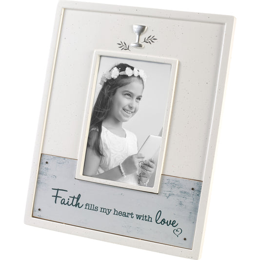 Faith Fills My Heart With Love Photo Frame