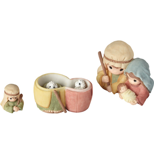 Celebrate The Miracle At The Heart Of Christmas Nesting Nativity Set