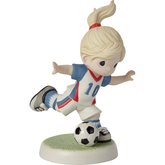 Set Your Goals High Blonde Figurine
