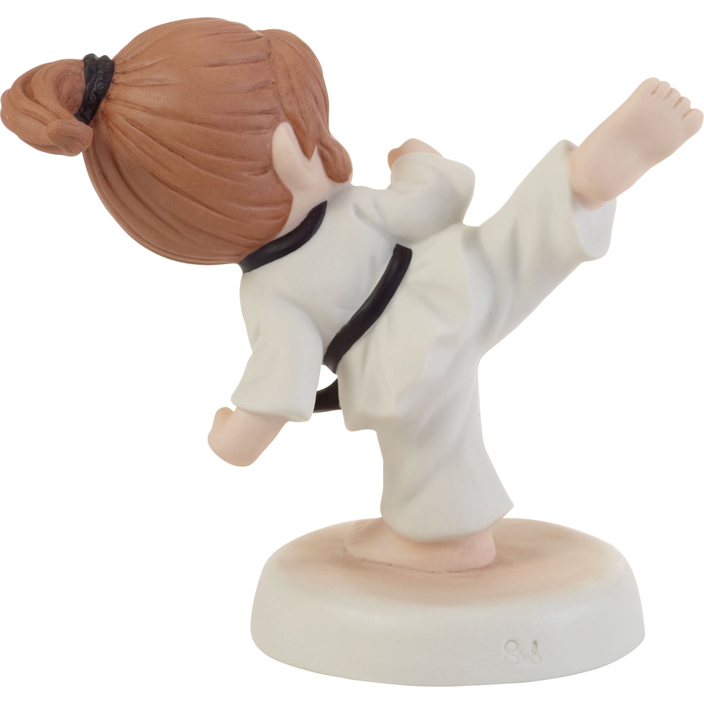 Kick Like A Girl Brunette Figurine