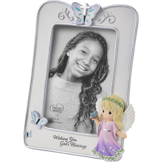 Wishing You God's Blessings Photo Frame
