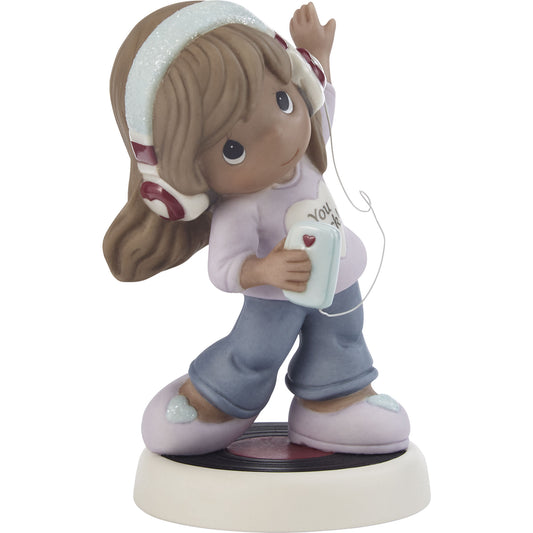 You Rock! Brunette Hair/Medium Skin Figurine