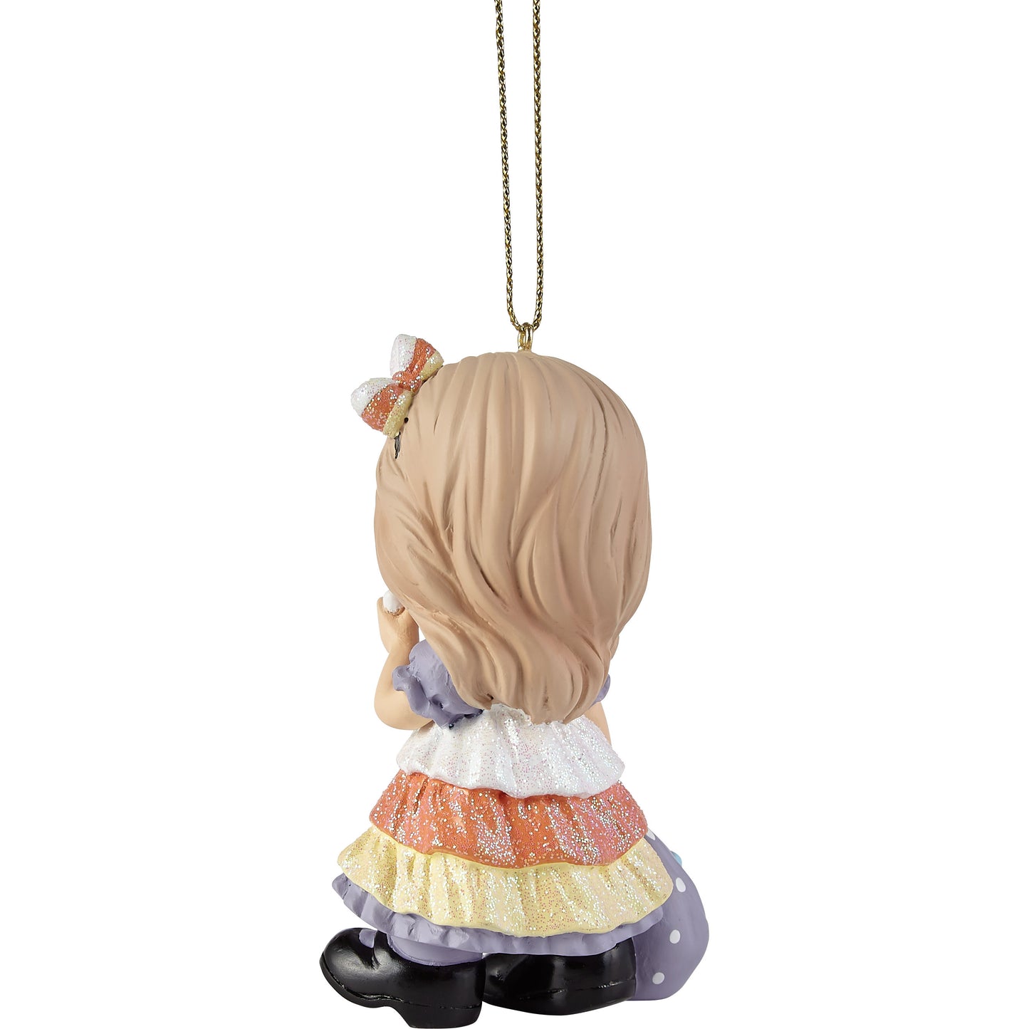 Candy Corn Kisses And Halloween Wishes Ornament