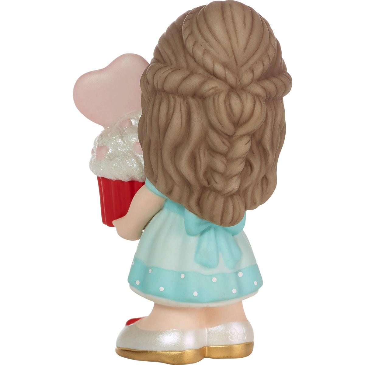 You Bake Me Happy Brunette Girl Figurine
