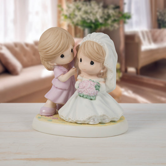 Today A Bride, Always A Daughter Figurine