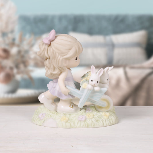 Wishing You Bunny Kisses And Springtime Wishes Figurine