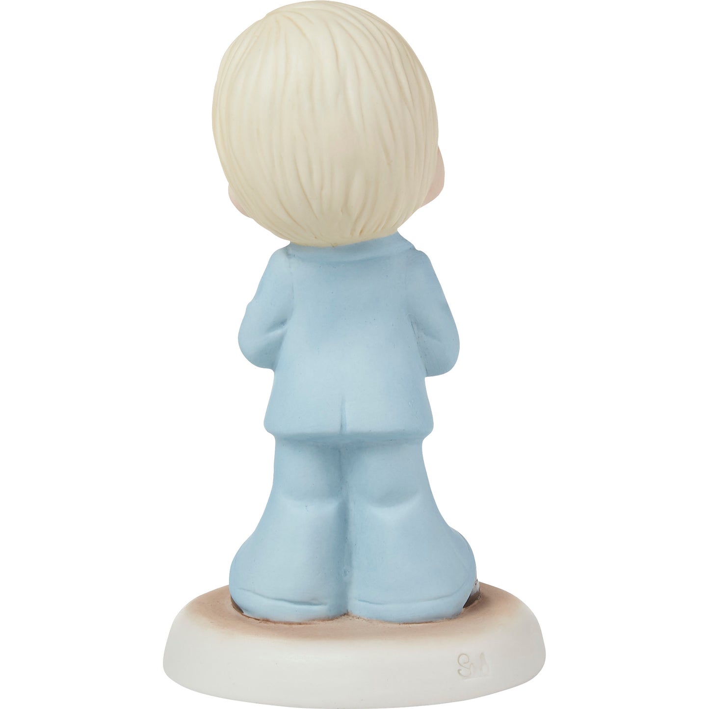 Blessings On Your First Communion Blond Hair/Light Skin Boy Figurine