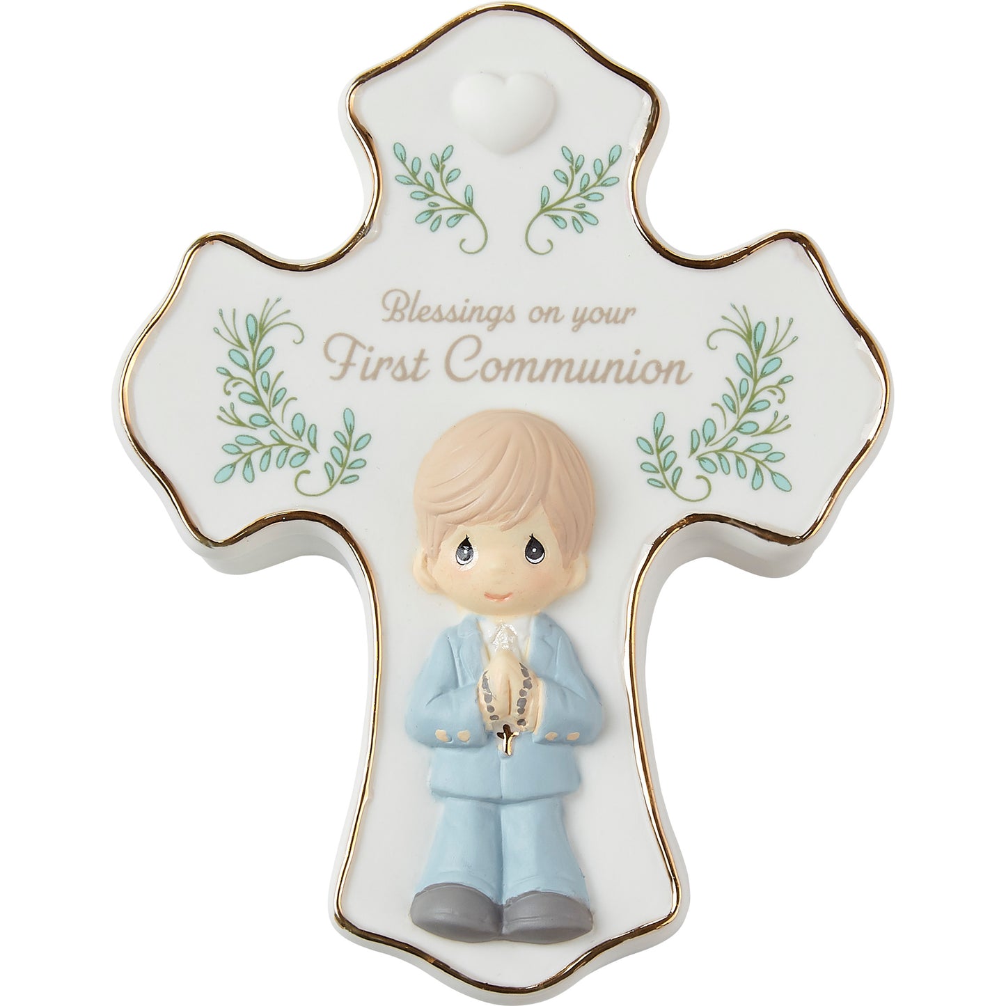 Blessings On Your First Communion Boy Rosary Box with Rosary