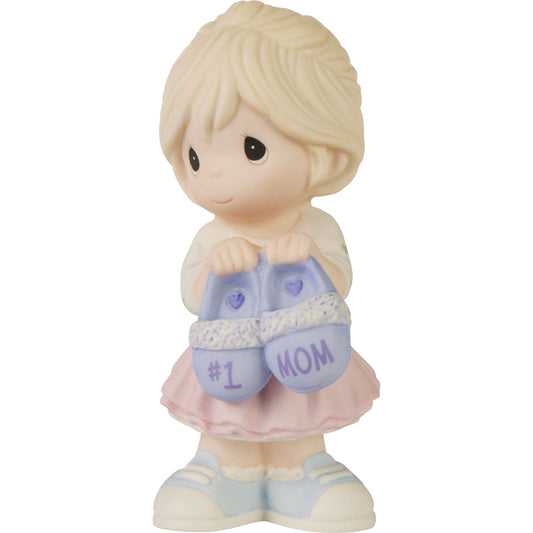 #1 Mom Girl Figurine