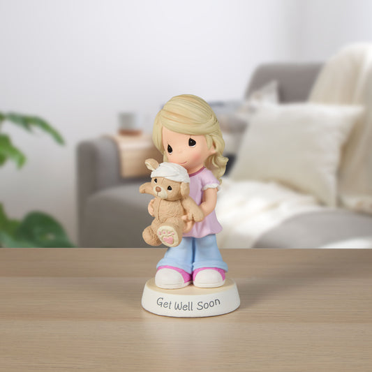 Get Well Soon Girl Figurine