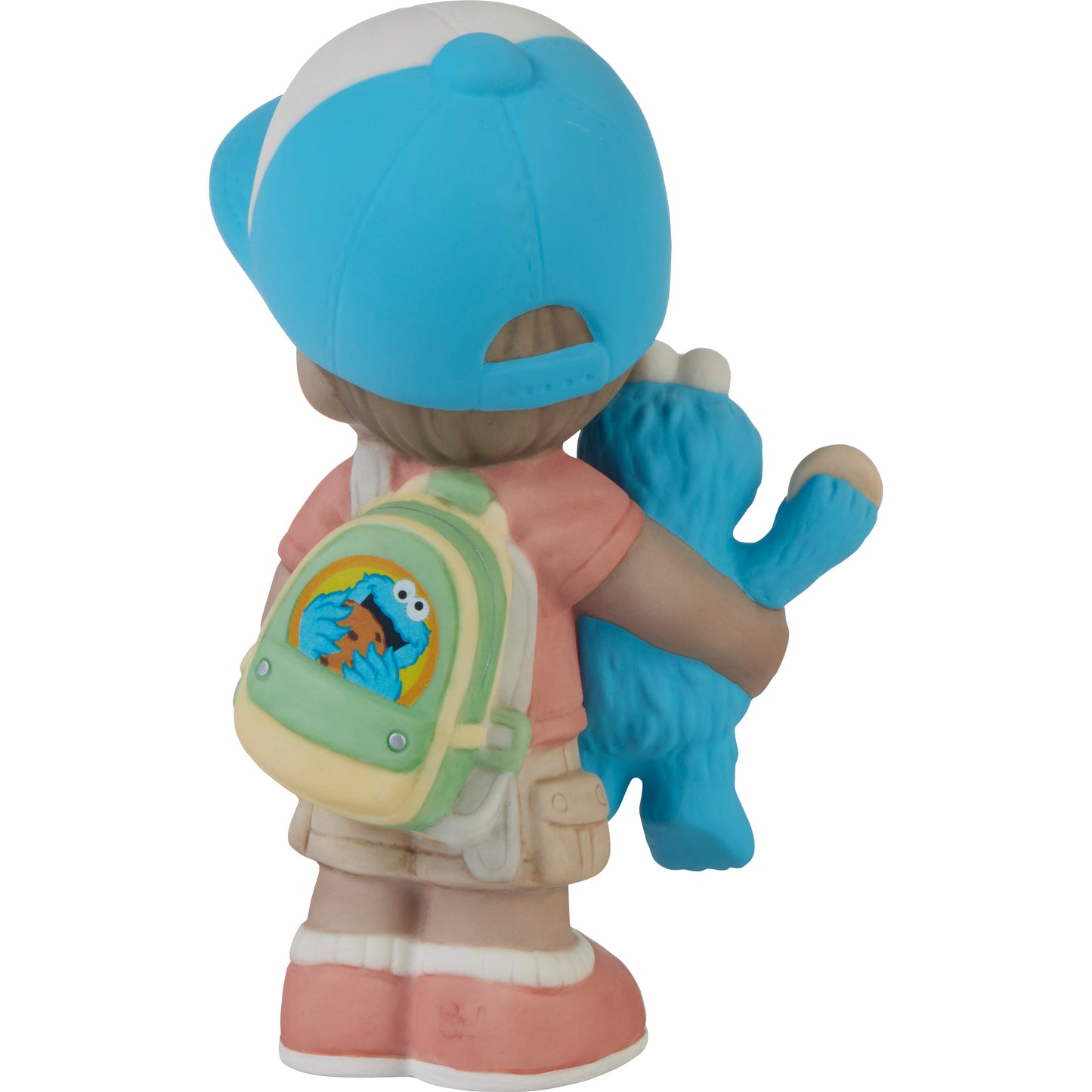 Sesame Street I'm Your Biggest Fan Brunette Boy Figurine