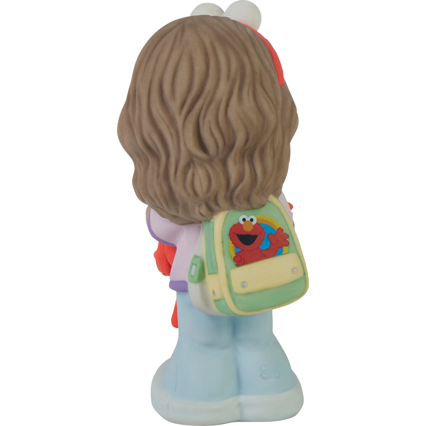 Sesame Street I'm Your Biggest Fan Brunette Girl Figurine