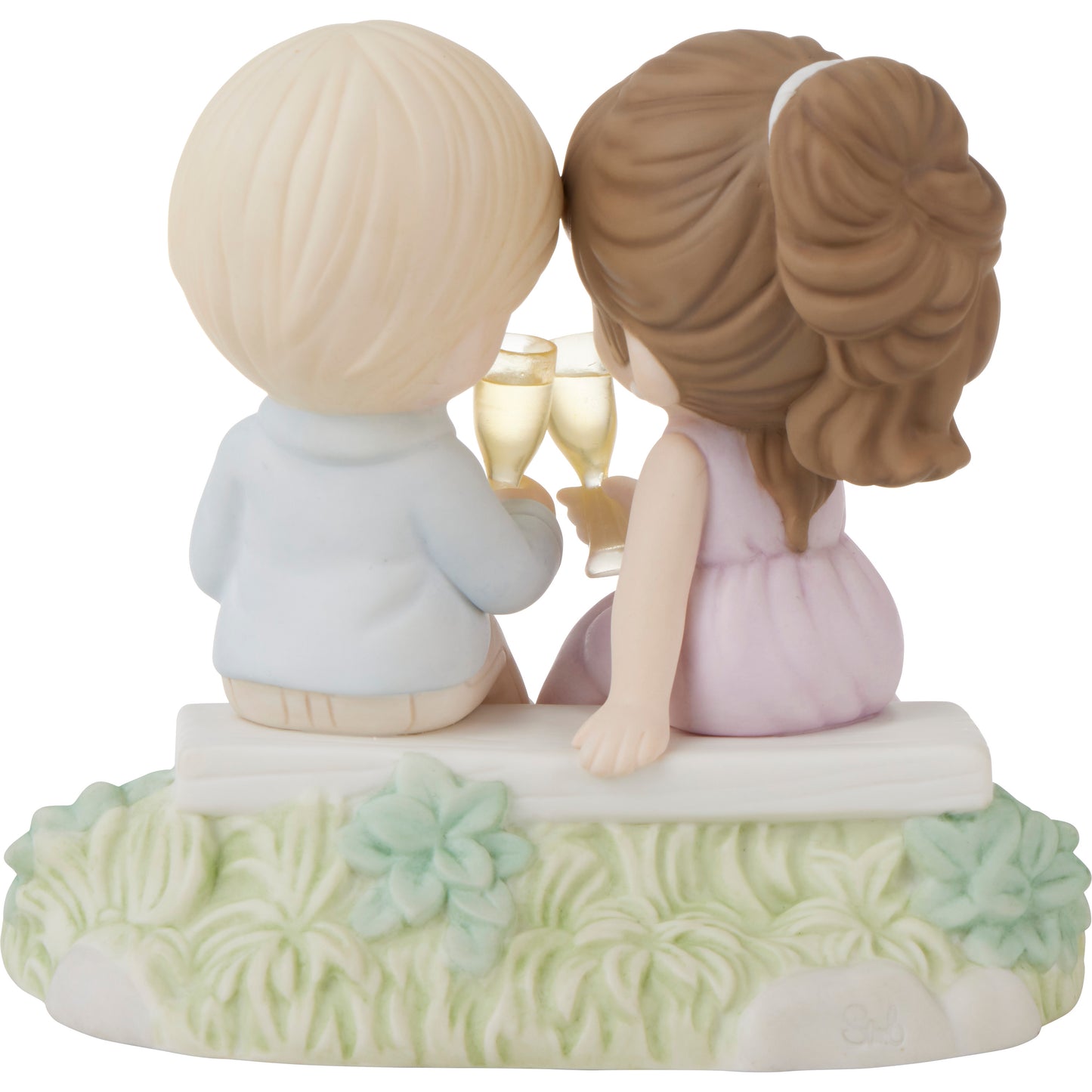 To Our Everlasting Love Blonde Boy/Brunette Girl Figurine