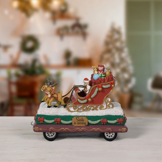 Santa Is Coming Figurine