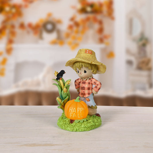 Happy Fall LED Figurine