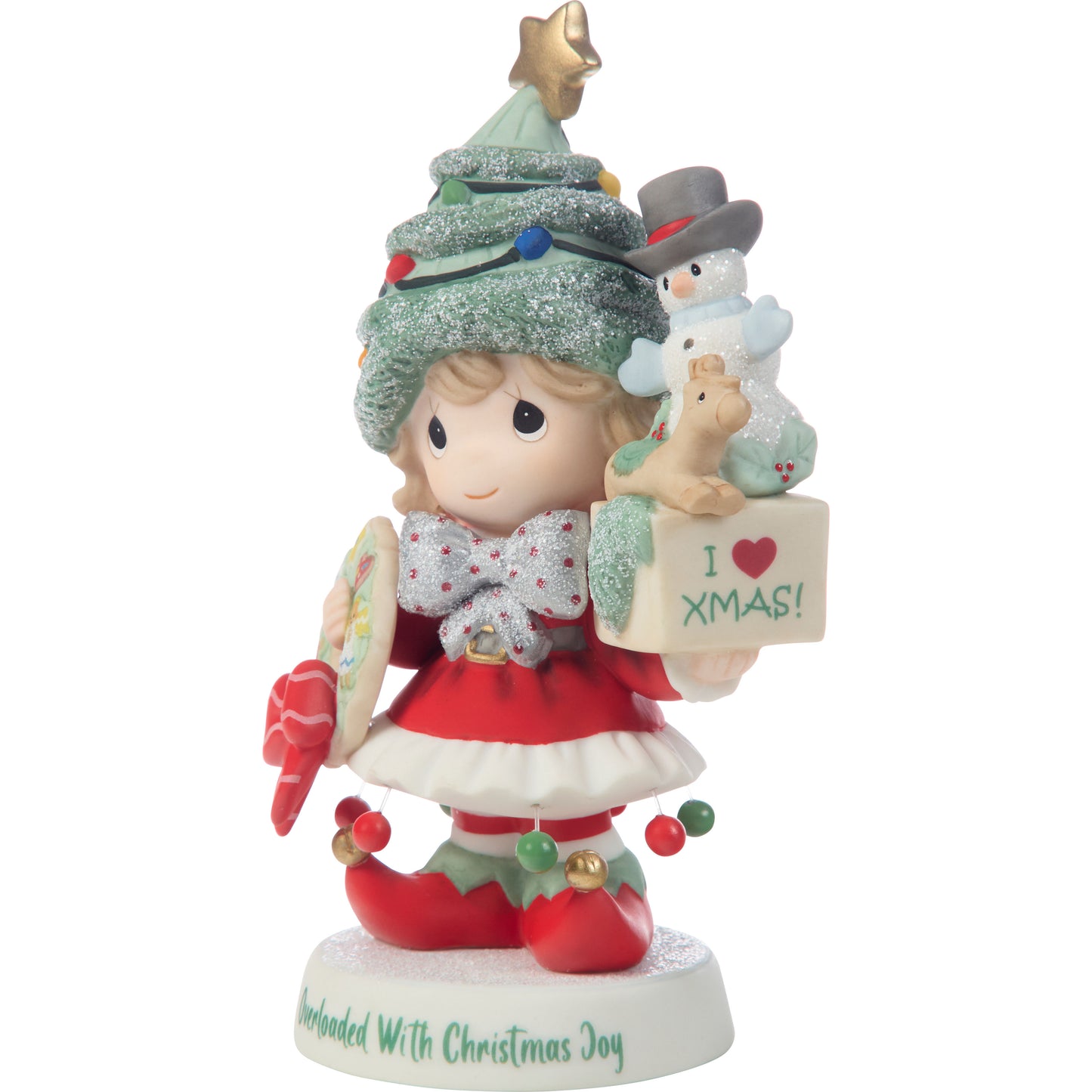 Overloaded With Christmas Joy Figurine