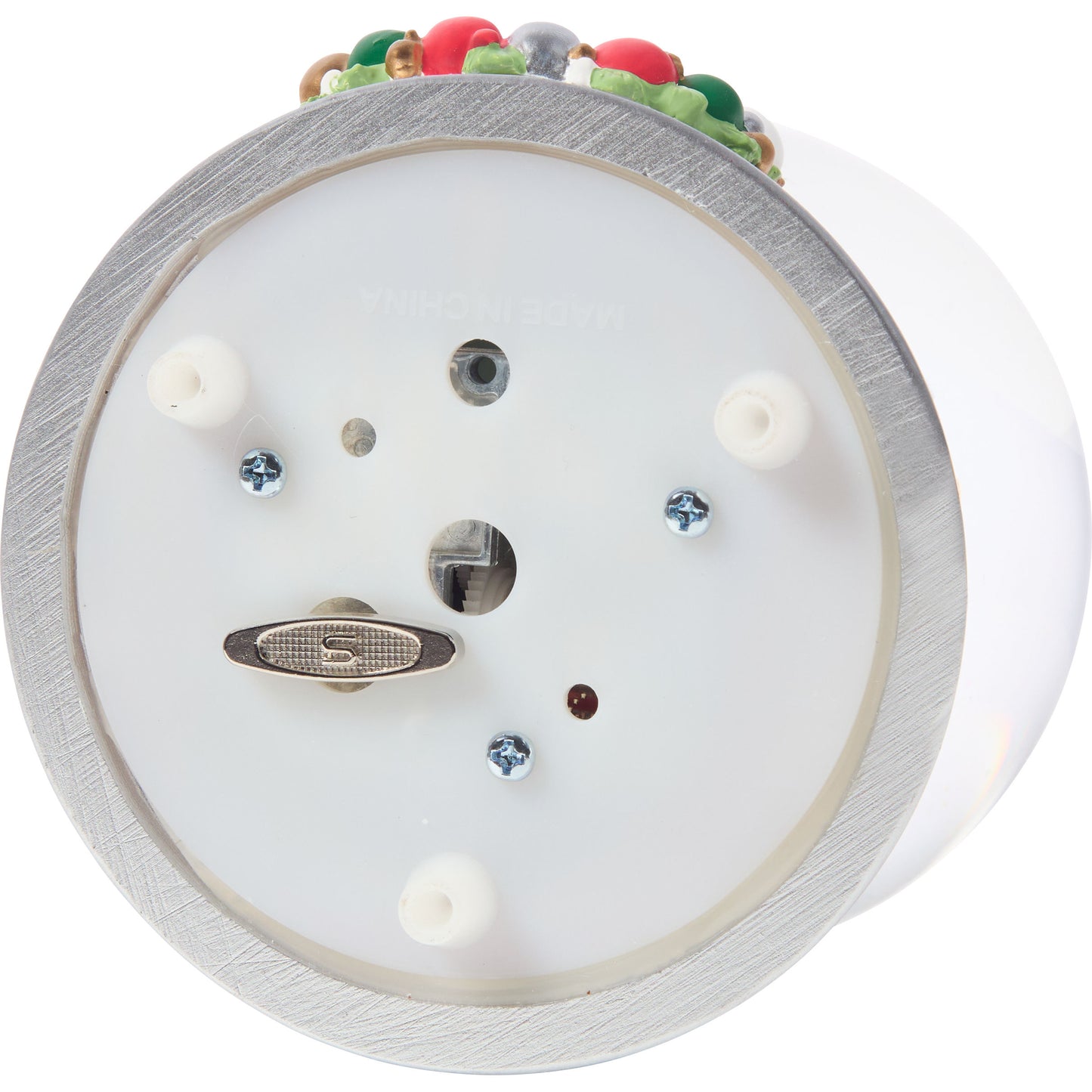 Deck The Halls 2025 Dated Musical Snow Globe