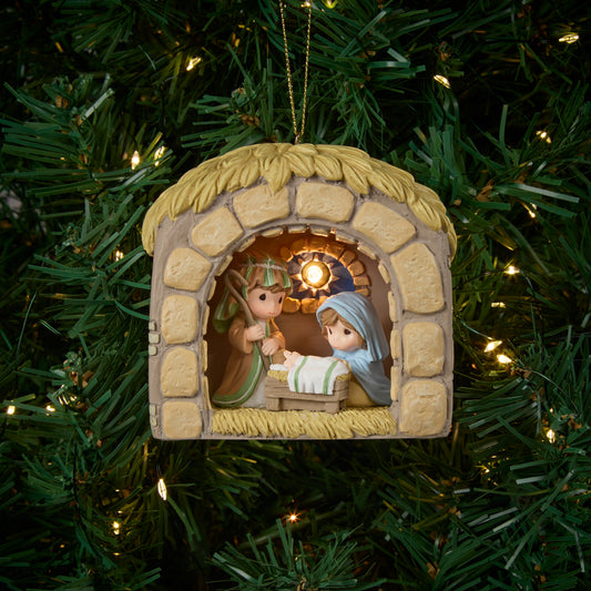 Unto Us A Child Is Born Ornament