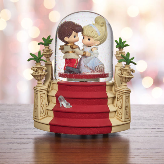 Dancing Into Forever Disney Cinderella Musical Snow Globe