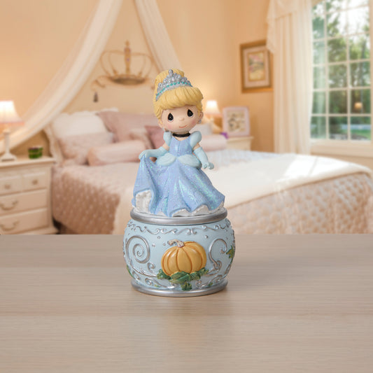May All Your Dreams Come True Disney Cinderella Trinket Box