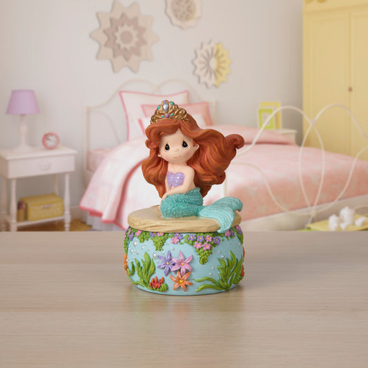 Explore This Wonderful World Disney Ariel Trinket Box