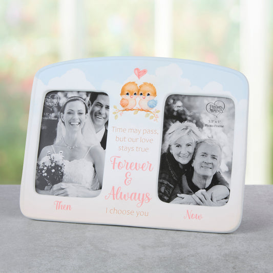 Time May Pass, But Our Love Stays True Photo Frame