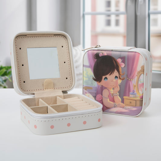 Pretty In Pink Travel Jewelry Box