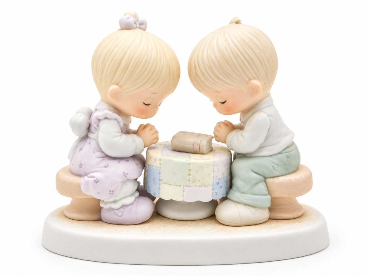 Prayer Changes Things Vintage Figurine