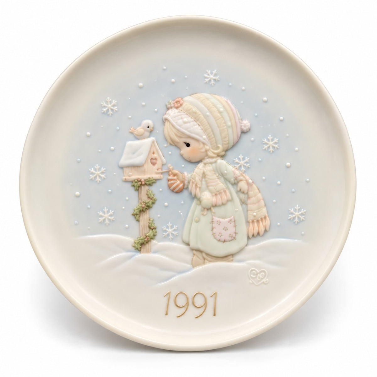 Blessings From Me To Thee Vintage Plate