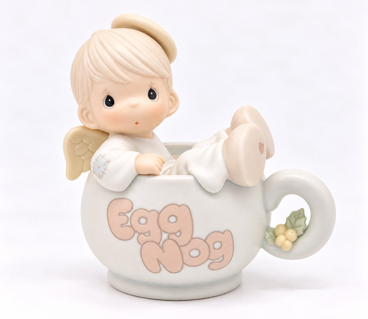 Dropping In For The Holidays Vintage Figurine