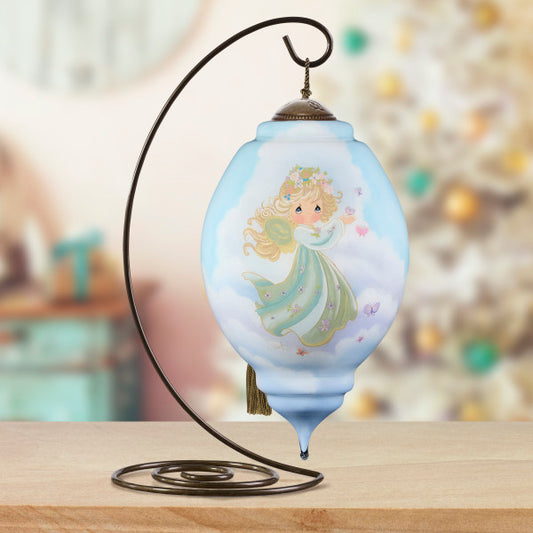 Peace On Earth Precious Moments Angel Ornament