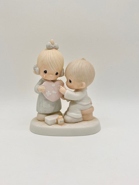 He's The Healer Of Broken Hearts Vintage Figurine