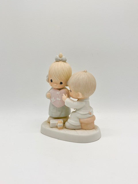 He's The Healer Of Broken Hearts Vintage Figurine