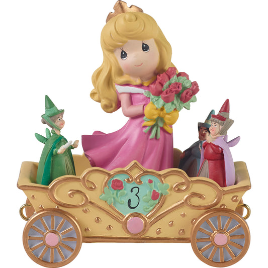 Disney Birthday Parade  Now Youre Three, A Beauty Youll Always And Forever Be, Age 3, Figurine