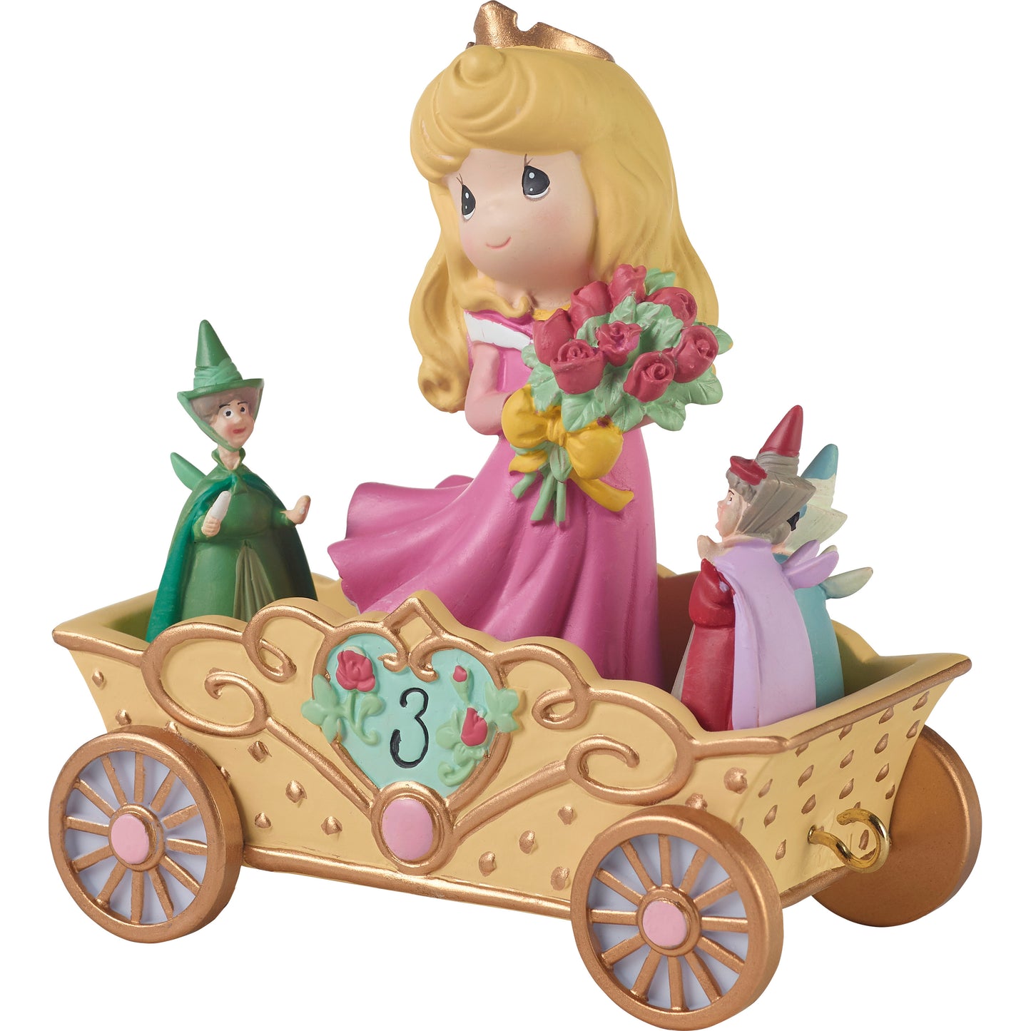 Disney Birthday Parade  Now Youre Three, A Beauty Youll Always And Forever Be, Age 3, Figurine