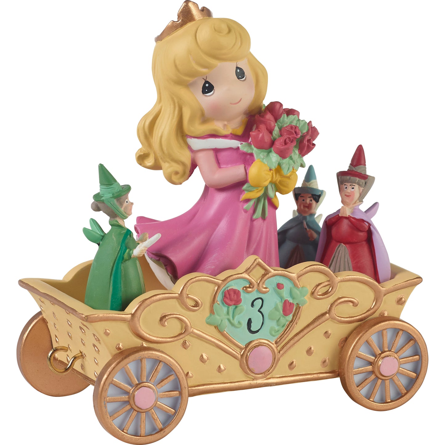Disney Birthday Parade  Now Youre Three, A Beauty Youll Always And Forever Be, Age 3, Figurine