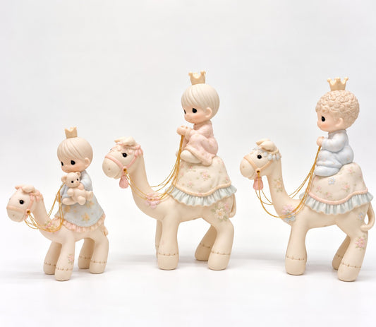 They Followed The Star Vintage Nativity Set