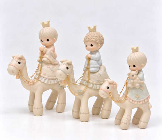 They Followed The Star Vintage Nativity Set