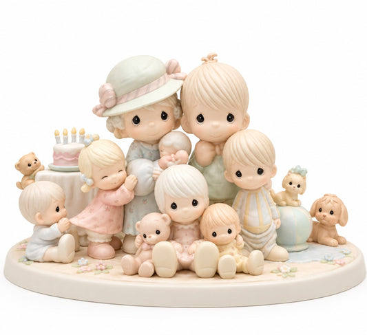 God Bless Our Years Together Vintage Figurine