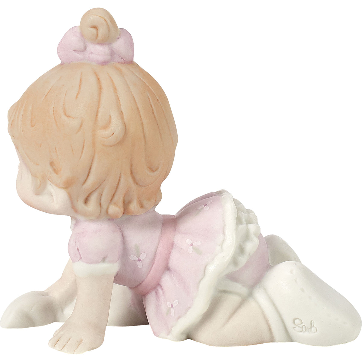 Growing In Grace, Precious Baby Redhead Girl Figurine