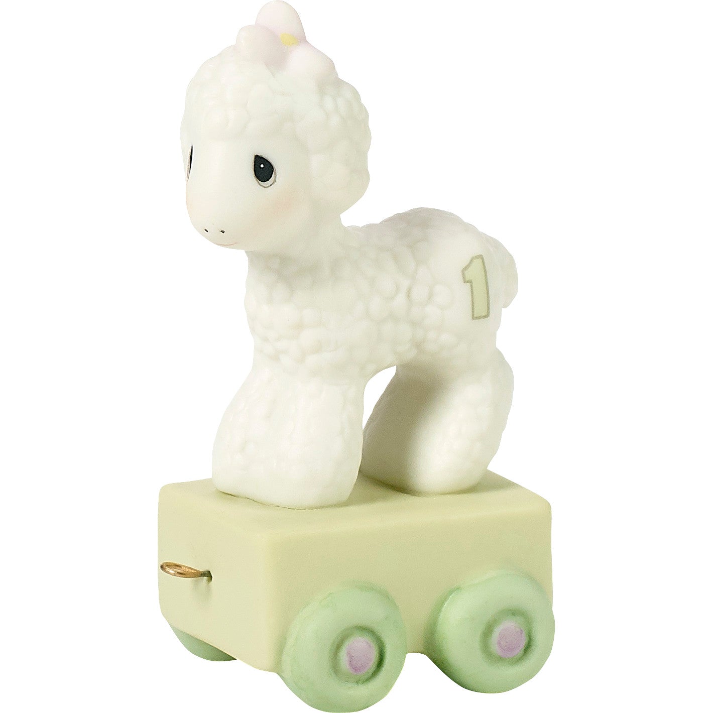 Birthday Train, Age 1, Happy Birthday Little Lamb Figurine
