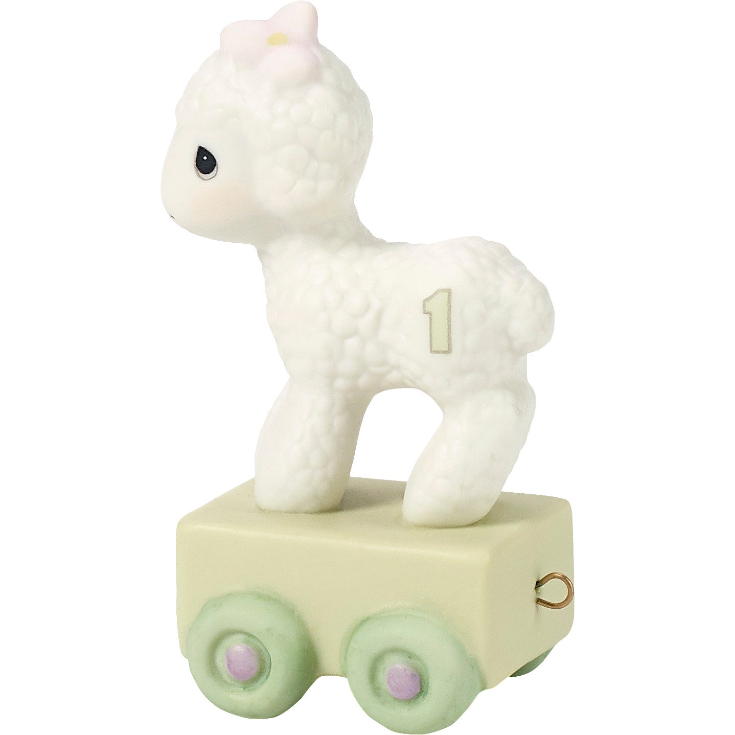 Birthday Train, Age 1, Happy Birthday Little Lamb Figurine