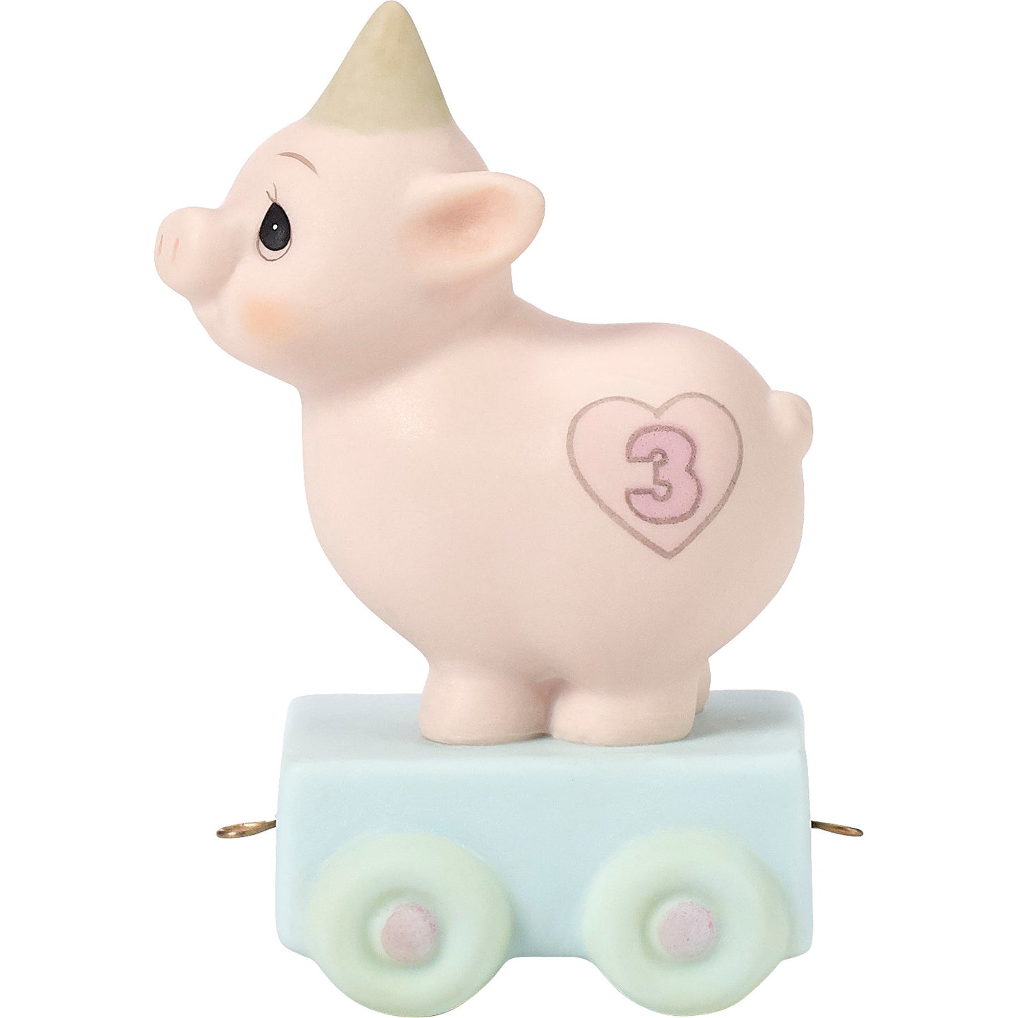 Birthday Train, Age 3, Heaven Bless Your Special Day Figurine