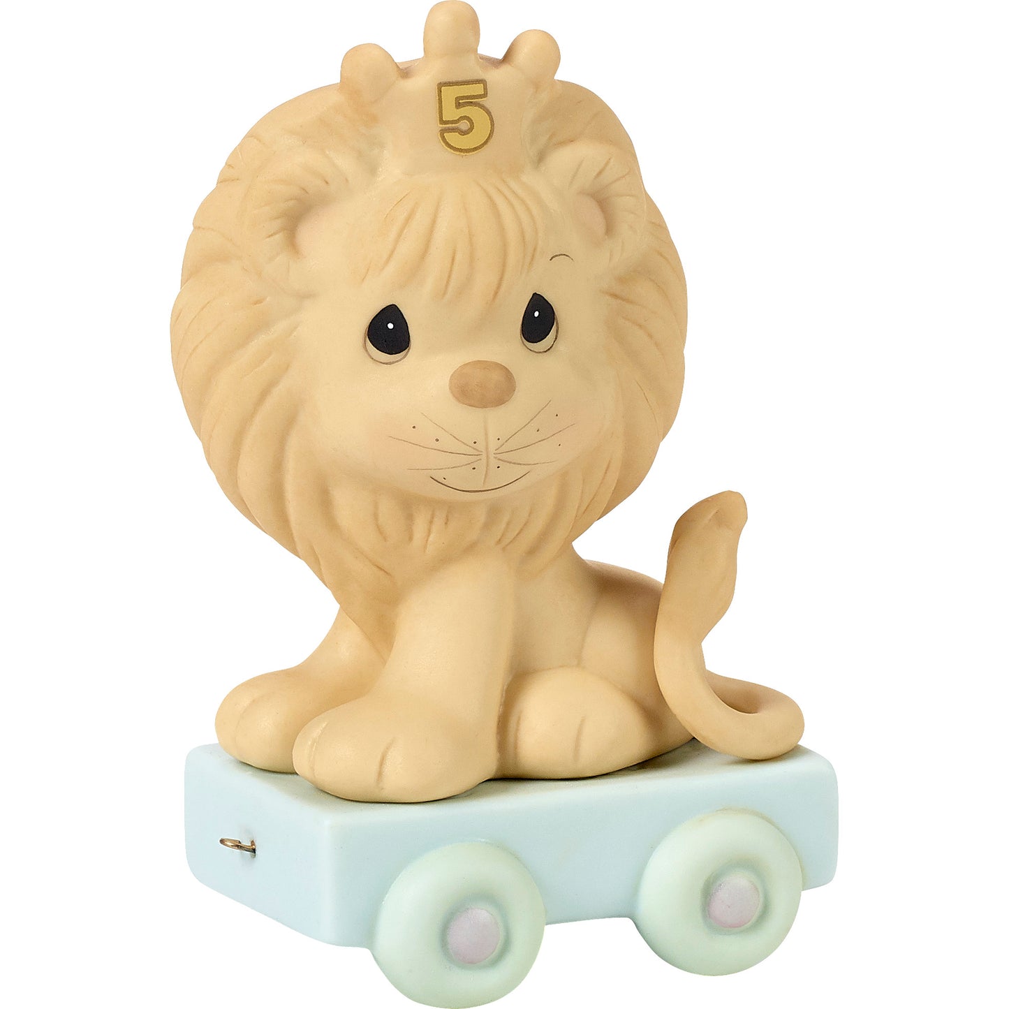 Birthday Train, Age 5, This Day Is Something To Roar About Figurine
