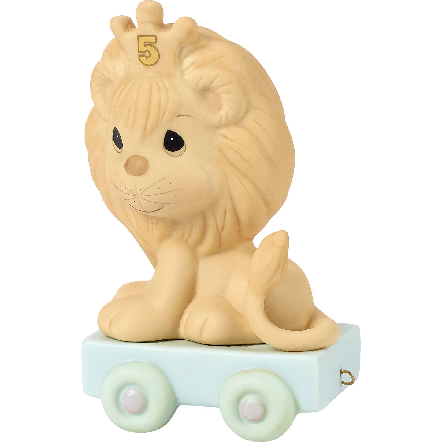 Birthday Train, Age 5, This Day Is Something To Roar About Figurine